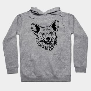 Corgi Illustration Hoodie